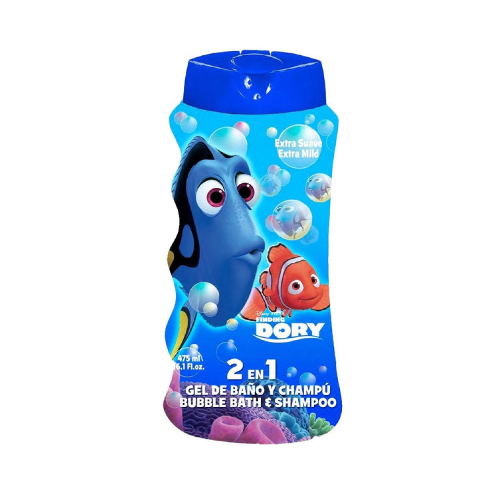 Disney Finding Dory Bubble Bath & Shampoo 475ml