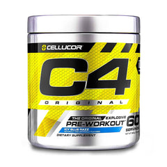 C4 Original Pre-Workout Icy Blue Razz 390g 60 Servings