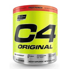 C4 Original Pre-Workout Fruit Punch 285g 30 Servings