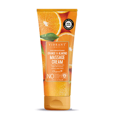Vibrant Massage Cream Orange & Almond 200ml