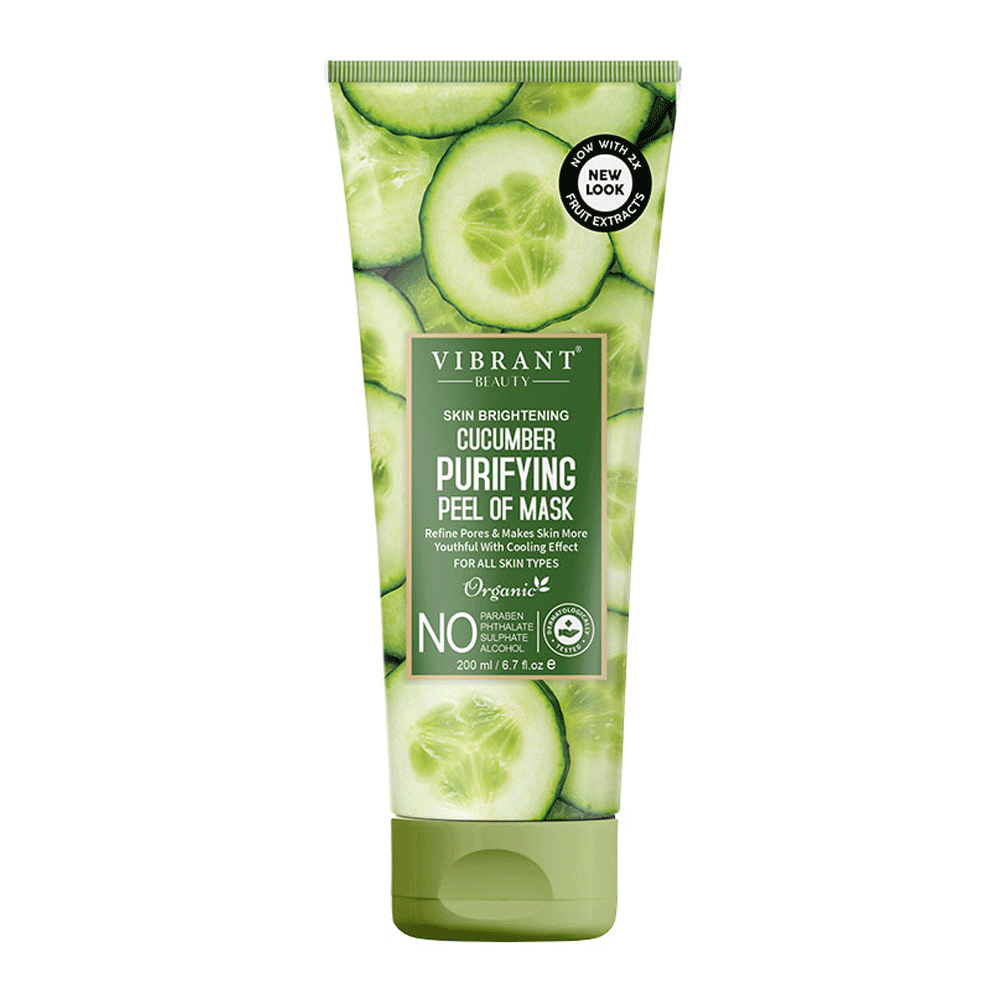 Vibrant Beauty Cucumber Purifying Peel Off Mask 200ml