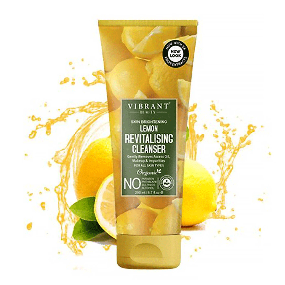 Vibrant Beauty Lemon Revitalising Cleanser 200ml