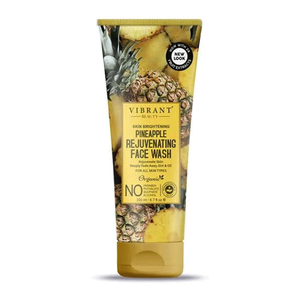 Vibrant Beauty Pineapple Rejuvenating Face Wash 200ml