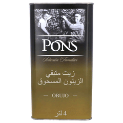 Pons Olive Pomace Oil Orujo 4ltr