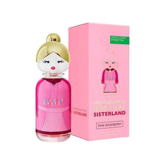 United Colors Bnt Sisterland Pink Raspberry Edt 80ml