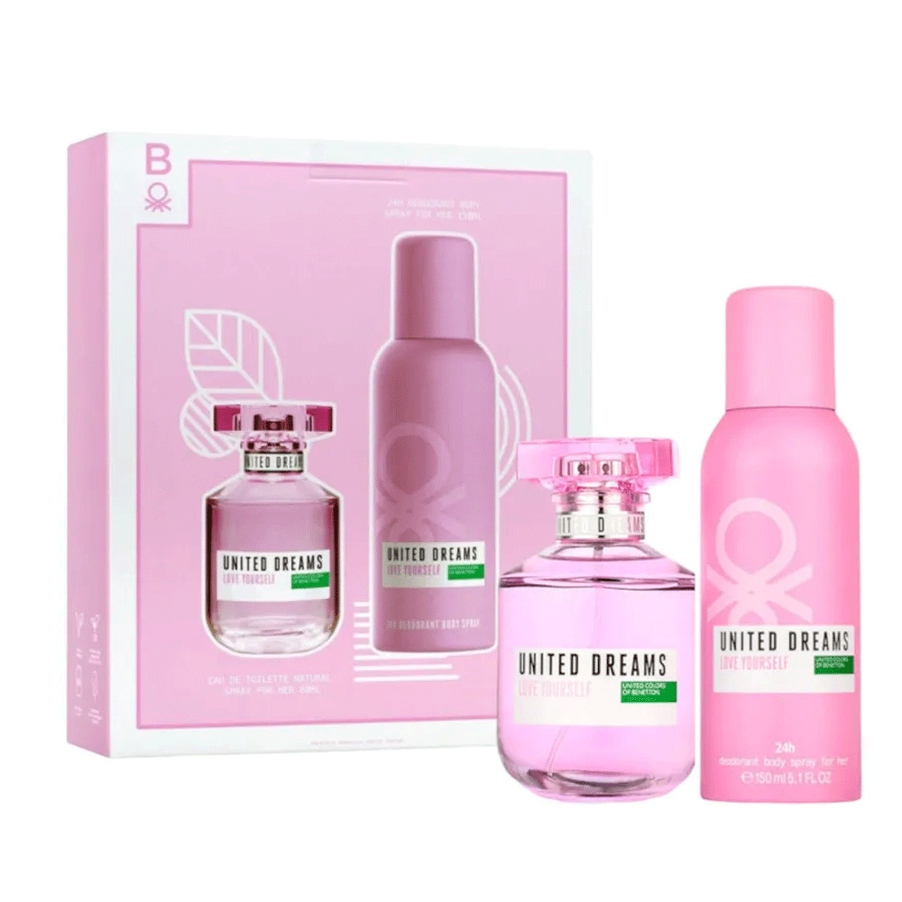 Benetton United Dreams love Yourself Edt 80+Deo 150ml