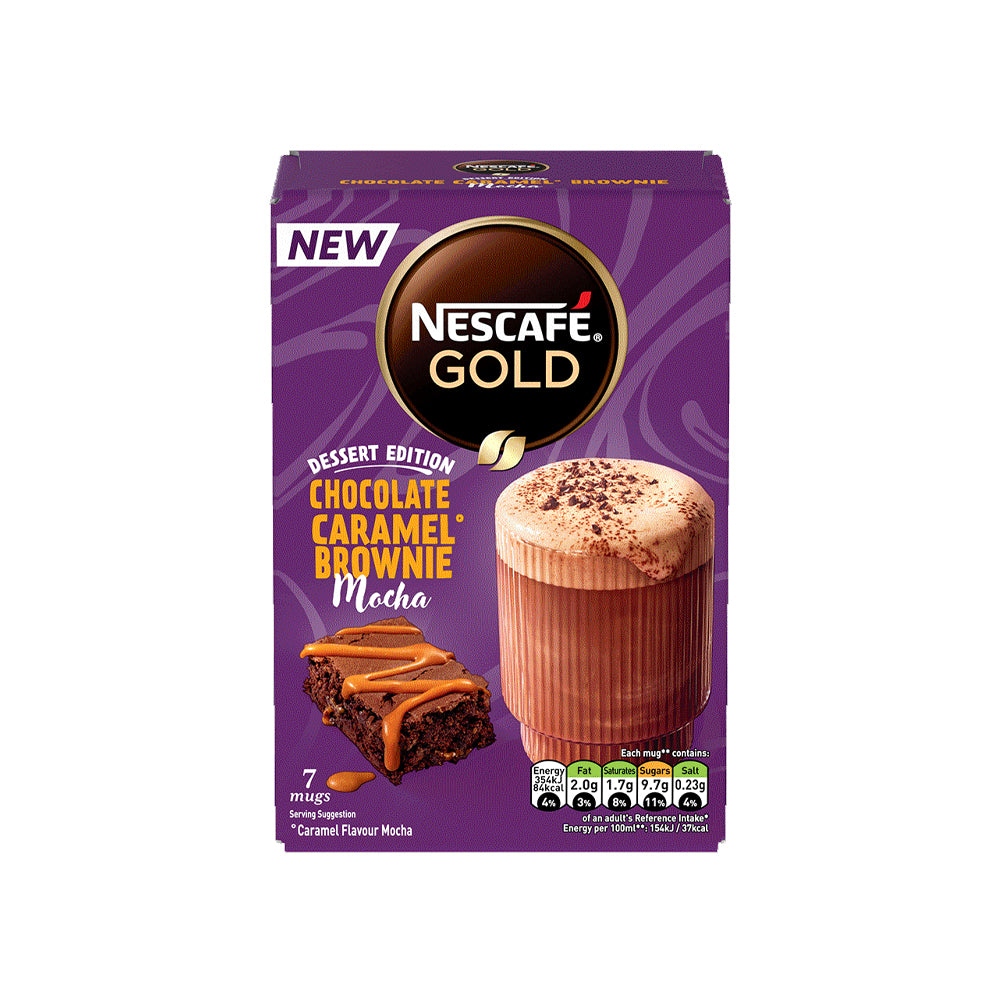 Nescafé Gold Chocolate Caramel Brownie 7s