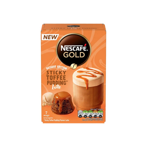 Nescafe Gold Sticky Toffee Pudding Latte Coffee 140g