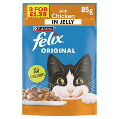 Felix Original With Chicken In Jelly 85g