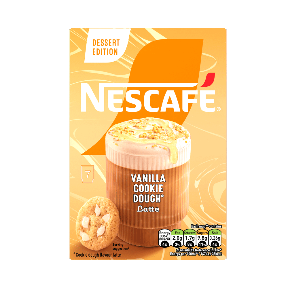 Nescafe Coffee Vanilla Cookie Dough Latte 7s