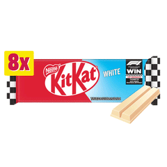 Nestle Kitkat White Bar 165.6g (8x Pack)