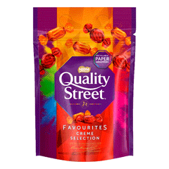 Nestle Quality Street Creme Selection Chocolate Pouch 281g