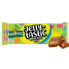 Rowntrees Jelly Tastic Mini Eggs Chocolate Bar 90g
