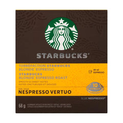 Starbucks Blonde Espresso Roast Coffee 68g