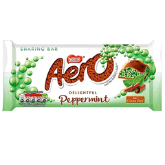 Nestle Aero Peppermint Bubble Chocolate 90g