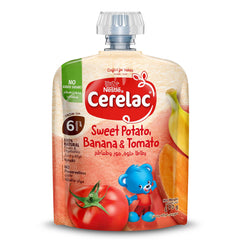 Nestle Cerelac Sweet Potato Banana & Tomato 90g