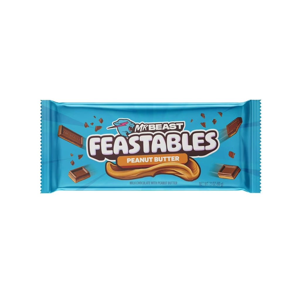 Feastables Mrbeast Peanut Butter Chocolate 60g