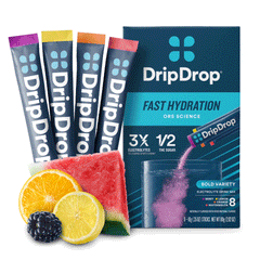 DripDrop Fast Hydration ORS Bold Variety 8s Box