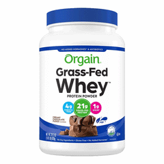 Orgain Grass-fed Whey Protein Creamy Chocolate Fudge 828g 1.82lb