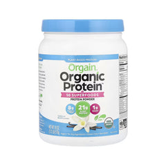 Orgain Organic Protein Powder Vanilla Bean 510g 1.12lb