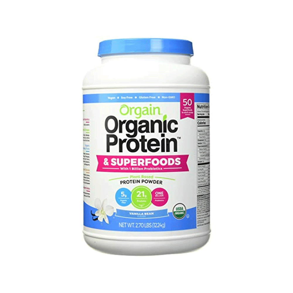Orgain Organic Protein Vanilla Bean 1.22kg 2.7lb