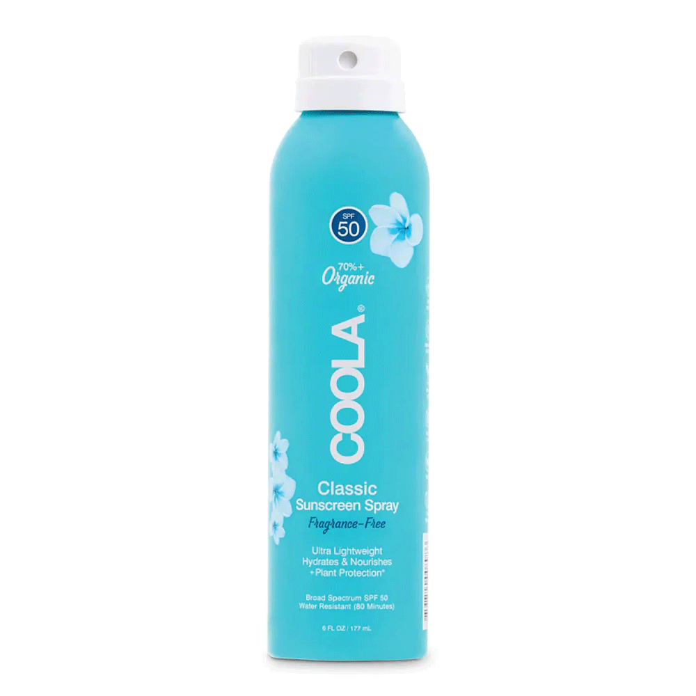 Coola Classic Fragrance-Free SPF 50 Body Sunscreen Spray 171g