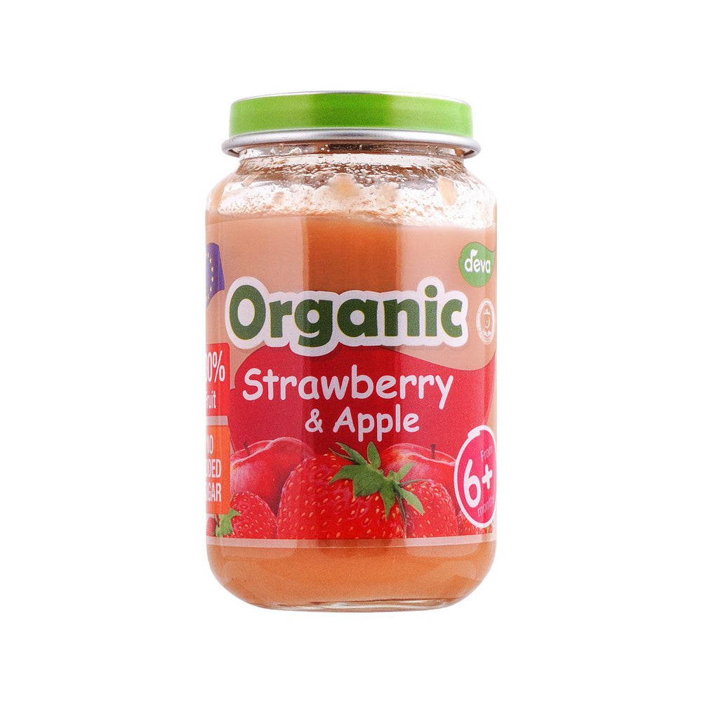 Deva Organic Strawberry & Apple 6+ Months 190g