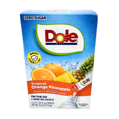 Dole Tropical Orange Pineapple Drink Mix 18.6g