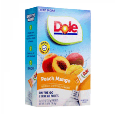 Dole Peach Mango Drink Mix 18.6g