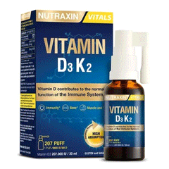 Nutraxin Vitamin D3 K2 207 Puff 30ml