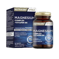 Nutraxin Magnesium Complex Plus Vit B6 Tab 60s