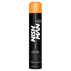 Nish Man Ultra Strong Hold Hair Spray 400ml