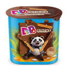 Dippo Milk Cocoa & Hazelnut Cream Biscuit Sticks 50g