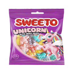 Sweeto Unicorn With Frtuit Juice Jelly 80g
