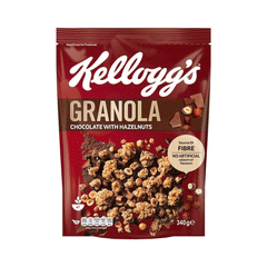 Kelloggs Granola Chocolate With Hazelnuts 340g