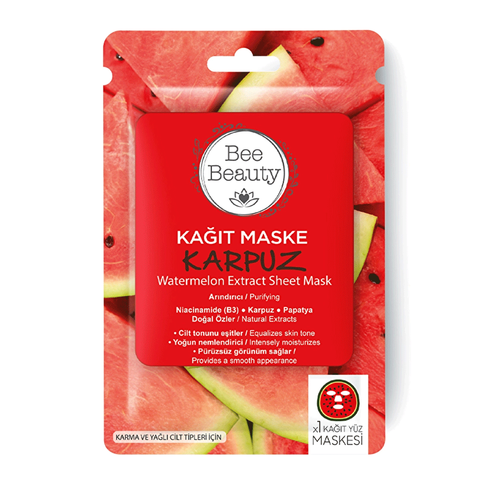 Bee Beauty Watermelon Extract Sheet Mask 25ml