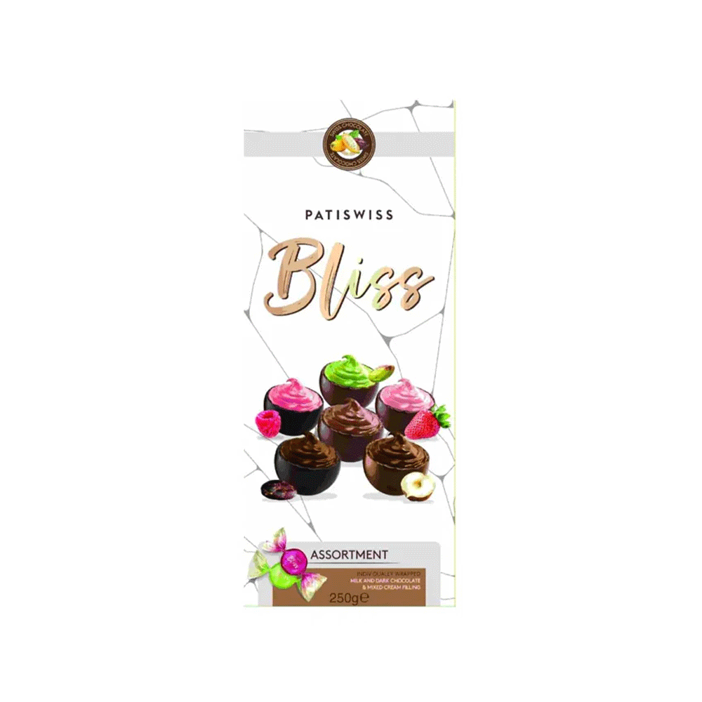 Patiswiss Bliss Assorted Chocolate 250gm
