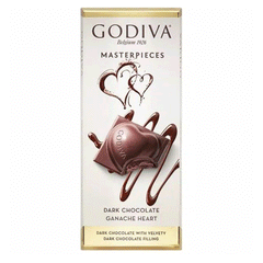 Godiva MasterPieces Dark Chocolate Ganache Heart Shape 140g
