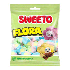 Sweeto Flora Marshmallow 60g