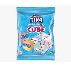 Tiva Marshmallow Cube 140g