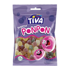 Tiva Sugared Pon Pon Jelly 80g