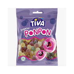 Tiva Sugared Pon Pon Jelly 80g