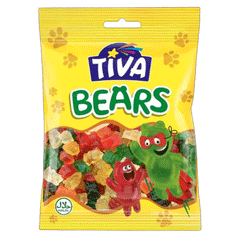 Tiva Bears Jelly 80g