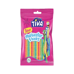Tiva Sour Multicolor Stick Jelly 80g