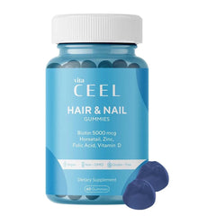 Vita Ceel Hair & Nail Gummies 60s (Imp T)