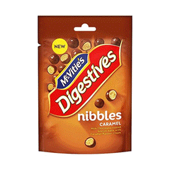 Mcvities Digestive Nibbles Caramel 120g