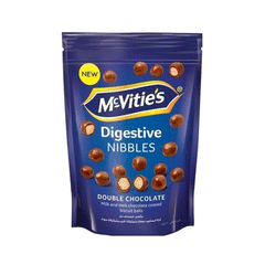 Mcvities Digestive Nibbles Double Chocolate 120g