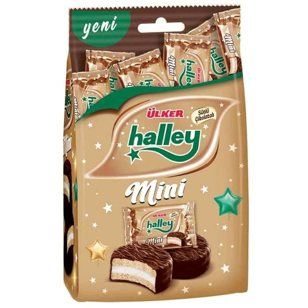 Ulker Halley Mini Chocolate Pouch 103g
