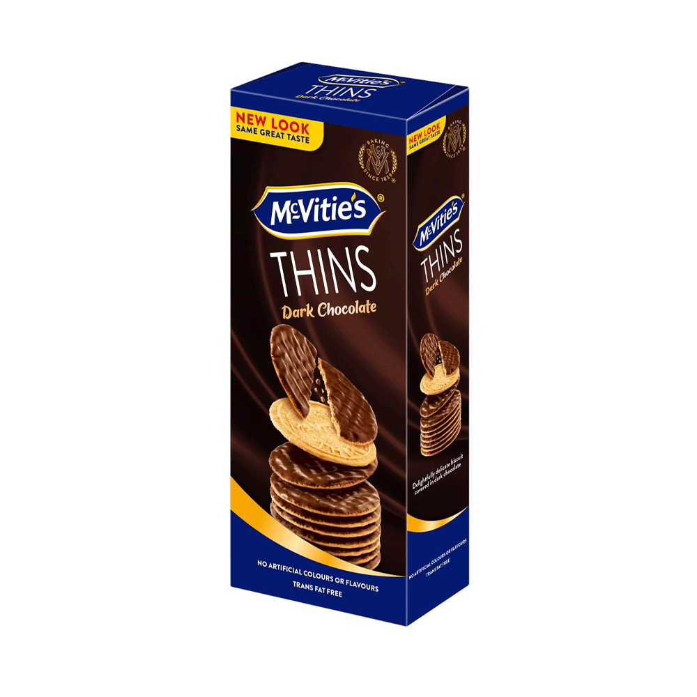 Mcvities Digestive Thins Dark Chocolate 150g