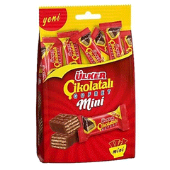 Ulker Cikolatah Gofret Mini Chocolate Pouch 82g
